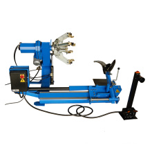 semi-automatic tire changer for big diameter tires